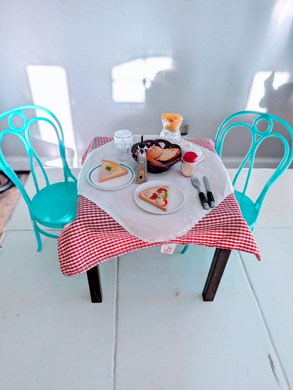 Our Generation OG Pizza Bistro Set 18 Inch Doll Battat Play Food Accessories
